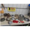 Image 1 : Variety of Old Hub Caps Including International, Ford, Chevy, Shoreline, 
