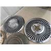 Image 2 : Variety of Old Hub Caps Including International, Ford, Chevy, Shoreline, 