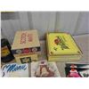 Image 2 : Silverwoods Menu, Bugler Tobacco Tin, Blue Ribbon Tin, Watermans 