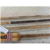 Image 4 : 4 Vintage Hockey Hockey Sticks - 1 Is a Goalie Stick