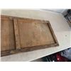 Image 3 : Wood Sign from Crate 'Scott Foresman' 16'' x 39'' 