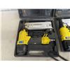 Image 2 : 2 Air Nailers , Air 1/2'' Impact with Sockets - All 3 with Cases 
