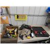 Image 1 : 14.4 Cordless Drill, Flashlight, 2 Batteries, Charger, Air Gauge