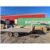 Image 1 : 5th Wheel Flatdeck 12ft Tandem Trailer - Has TOD 
