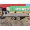 Image 2 : 5th Wheel Flatdeck 12ft Tandem Trailer - Has TOD 