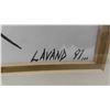 Image 2 : Framed Indigenous Signed Original by John Paul Lavand 23'' x 19'' 