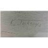 Image 2 : K Jackson 1972 Original Drawing 22'' x 15'' 