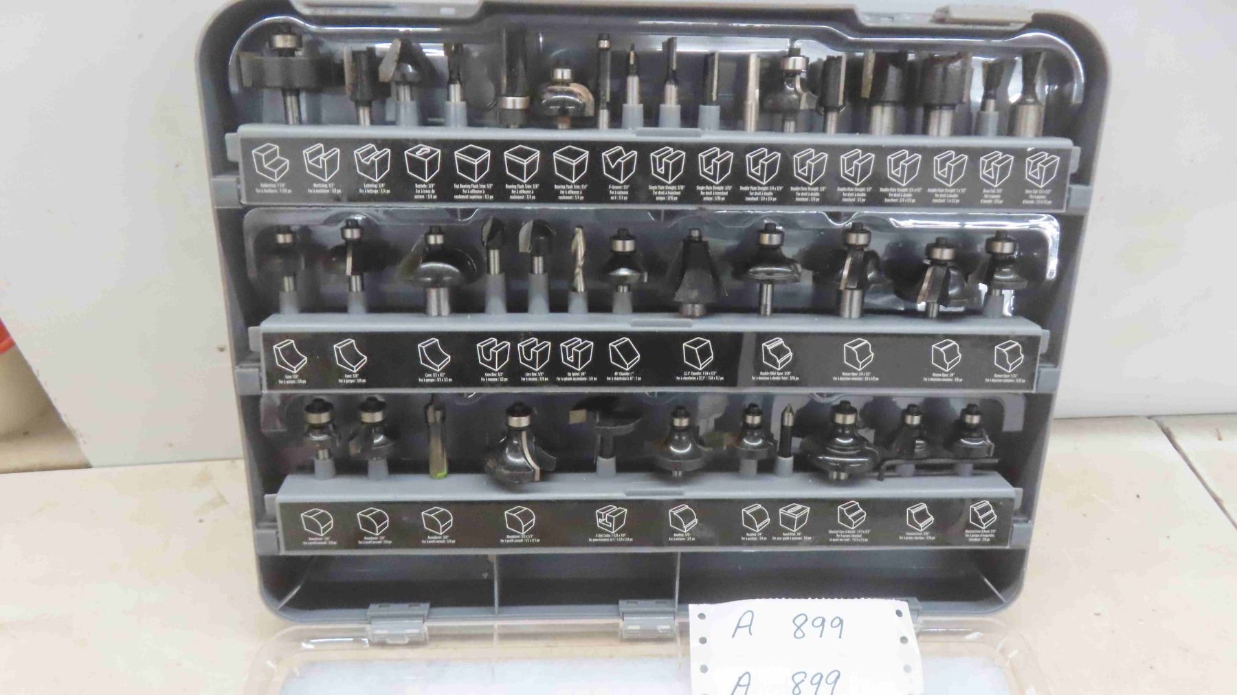Maximum Router Bit Set