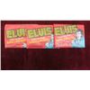 Image 4 : 3 Unopened Packages Elvis Collectors Series Bubble Gum Cards , 