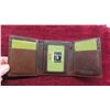 Image 2 : New Leather Wallet , Esso Chemicals Money Clip , Push