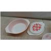 Image 2 : Pyrex - 1 Casserole Dish with Lid, 1 Mixing Bowl, 4 Federal Mixing Bowls 