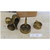 Image 1 : 3 Trench Art Artillery Shell Ashtrays 