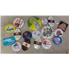 Image 2 : 130 Vintage Festival Du Voyageur & Francophone Button Pins 
