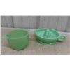 Image 2 : 11pcs of Jadeite Bowls , Juicer, Salt/Pepper & More 