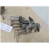 Image 2 : 7 C Clamps , Wood Vice , (2) 6'' Bessy Clamps , Square, 
