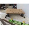Image 2 : Workmate Table Top, 2 Levels, 2 Clamps 