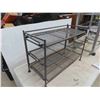 Image 3 : Rolling Organizer 35'' x 22'' x 14'' , Desk Top Shelf 19'' x 27'' x 12'' 