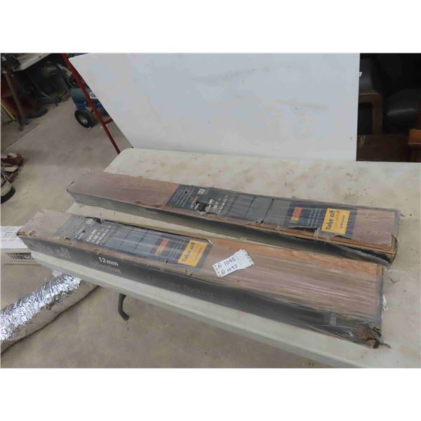 2 Boxes of Laminate Flooring 30 Square Feet 