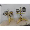 Image 1 : 2 Double Halogen Lights on Stand 