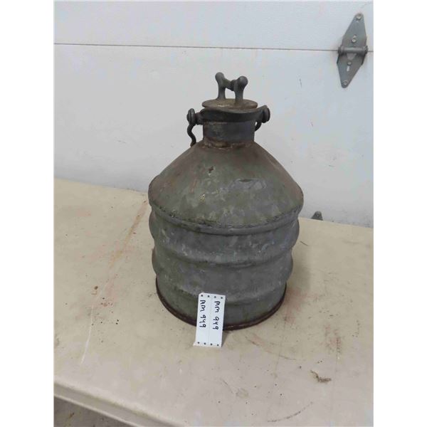 Gas Legal Measure Container 