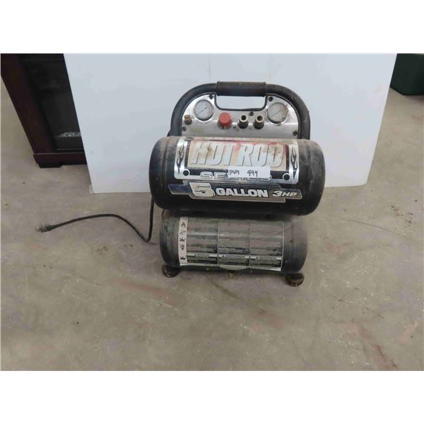 Hot Rod 3HP 5 Gallon Air Compressor No Hose 
