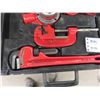 Image 3 : Pipe Threader , Cutter , Pipe Wrenches in Hard Case 