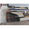 Image 5 : 5 Yard Tools: Fencing Bar, Spade, Shovels 