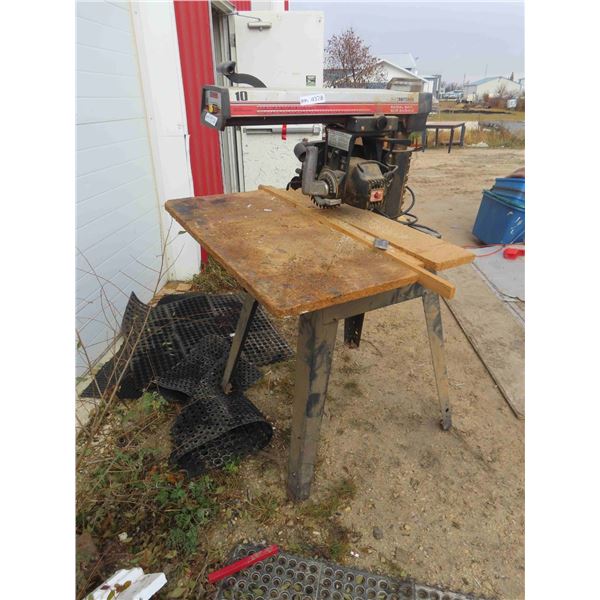Craftsman Radial Arm Saw on Stand 