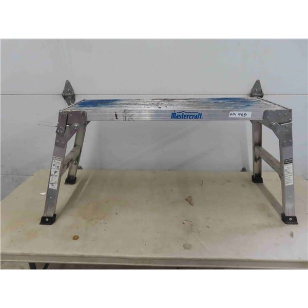 Mastercraft Work Platform Aluminum with Folding Legs 21'' 
