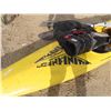 Image 3 : Infinity 1 Person Kayak 11ft Long with Life Jacket & 3 Paddles 