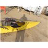 Image 4 : Infinity 1 Person Kayak 11ft Long with Life Jacket & 3 Paddles 