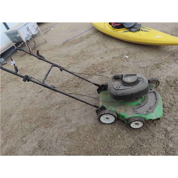Silver Pro Gas Push Lawn Mower 6.5HP - Has Compression 