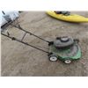 Image 1 : Silver Pro Gas Push Lawn Mower 6.5HP - Has Compression 