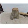 Image 4 : Wood Tree Stump (Looks Like Ladies Bottom Half) , Beaver Chewed
