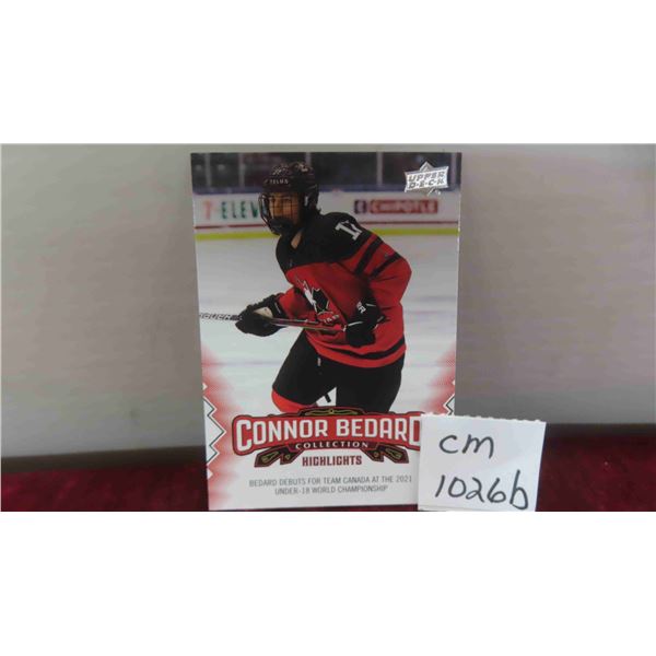 Connor Bedard Team Canada Card 