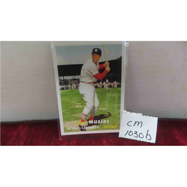 Stan Musial Baseball Card 