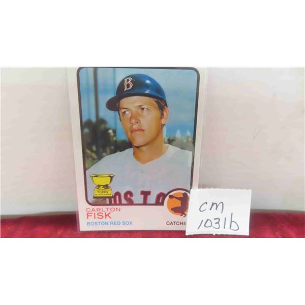 Carlton Fisk Baseball Card 