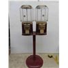 Image 1 : Double Head Self Stand Gum Ball Machine with Key 