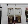 Image 2 : Double Head Self Stand Gum Ball Machine with Key 
