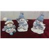 Image 8 : Christmas Decorations: Candle Holders, Snowman Figurines & More 