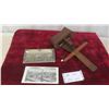 Image 1 : Antique Keystone Stereoscope Patented 1904 with 5 Cards Including 