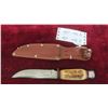 Image 1 : Bushman Blue Steel Hunting Knife with Sheath (Total Length) 9 
