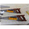 Image 2 : 5 New Wood Handled Panel Finishing Saws 22'' 