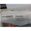 Image 2 : New Little Giant Pond Liner 10ft x 15ft 20 Mil PVC 