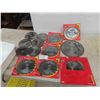 Image 1 : 17 New Circular Saw Blades 7 1/4'' , 9'' , 12'' 