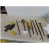 Image 1 : New Jack Hammer Bits , 2 Auger Drill Bit Devices, Plus 