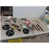 Image 1 : Screw Drivers and Bits, Feeler Gauge, Measuring Device, Circular 