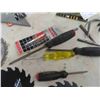 Image 3 : Screw Drivers and Bits, Feeler Gauge, Measuring Device, Circular 