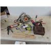 Image 1 : Circular Power Saw, Power Stapler, Caulking Gun, Hammer 