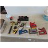 Image 1 : Staples, Router, Ball Pin Hammer, Tape Measure 